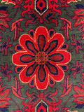 27833-Chobi Ziegler Handmade/Hand-knotted Afghan Rug/Carpet Tribal/Nomadic Authentic/ Size: 5'3" x 3'2" / 160cm x 97cm