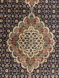 27474- Tabriz Persian Hand-knotted Carpet Authentic/Traditional Carpet/Rug/Size: 5'7" x 3'4"/170cm x 102cm