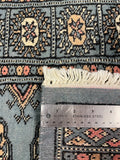 27625-Bokhara Hand-Knotted/Handmade Pakistani Rug/Carpet Tribal/Nomadic Authentic/ Size: 6'0" x 2'11"/183cm ×89cm