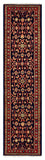 27207-Hamadan Hand-Knotted/Handmade Persian Rug/Carpet Tribal/Nomadic Authentic/ Size: 8'9" x 2'0"/266cm x 62cm