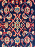 27207-Hamadan Hand-Knotted/Handmade Persian Rug/Carpet Tribal/Nomadic Authentic/ Size: 8'9" x 2'0"/266cm x 62cm