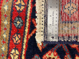 27207-Hamadan Hand-Knotted/Handmade Persian Rug/Carpet Tribal/Nomadic Authentic/ Size: 8'9" x 2'0"/266cm x 62cm