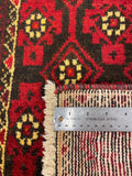 27202- Royal Balutch Persian Hand-knotted Authentic/Nomadic/Tribal Rug/Carpet/ Size: 7'1" x 1'10"/215cm x 57cm