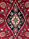27332-Kashan Hand-Knotted/Handmade Persian Rug/Carpet Traditional/Authentic/Size: 6'8" x 2'6" /202cm x 75cm