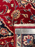 27332-Kashan Hand-Knotted/Handmade Persian Rug/Carpet Traditional/Authentic/Size: 6'8" x 2'6" /202cm x 75cm