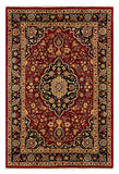 27244-Mashad Hand-Knotted/Handmade Persian Rug/Carpet Traditional Authentic/ Size: 6'5" x 4'0"/195cm x 123cm