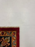 27244-Mashad Hand-Knotted/Handmade Persian Rug/Carpet Traditional Authentic/ Size: 6'5" x 4'0"/195cm x 123cm