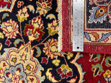 27244-Mashad Hand-Knotted/Handmade Persian Rug/Carpet Traditional Authentic/ Size: 6'5" x 4'0"/195cm x 123cm