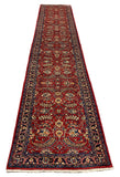 27409-Sarough Hand-Knotted/Handmade Persian Rug/Carpet Traditional Authentic/ Size: 14'3"x 2'8"/434cm x 81cm