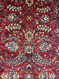 27409-Sarough Hand-Knotted/Handmade Persian Rug/Carpet Traditional Authentic/ Size: 14'3"x 2'8"/434cm x 81cm