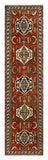 27339-Sarough Hand-Knotted/Handmade Persian Rug/Carpet Traditional Authentic/ Size: 9'6"x 2'2"/290cm x 68cm