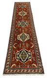 27339-Sarough Hand-Knotted/Handmade Persian Rug/Carpet Traditional Authentic/ Size: 9'6"x 2'2"/290cm x 68cm