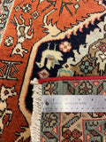 27339-Sarough Hand-Knotted/Handmade Persian Rug/Carpet Traditional Authentic/ Size: 9'6"x 2'2"/290cm x 68cm