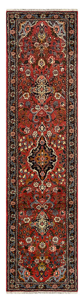 27309-Sarough Hand-Knotted/Handmade Persian Rug/Carpet Traditional Authentic/ Size:  9'11"x 2'5"/302cm x 73cm