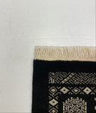 27597-Bokhara Hand-Knotted/Handmade Pakistani Rug/Carpet Tribal/Nomadic Authentic/ Size: 11'9" x 2'4"/358 cm × 71 cm