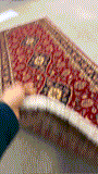 27336-Kashan Hand-Knotted/Handmade Persian Rug/Carpet Traditional/Authentic/Size: 8'2" x 2'7" /248cm x 80cm