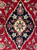 27335-Kashan Hand-Knotted/Handmade Persian Rug/Carpet Traditional/Authentic/Size: 6'6" x 2'7" /198cm x 80cm
