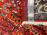 27251-Sarough Hand-Knotted/Handmade Persian Rug/Carpet Traditional Authentic/ Size: 7'4"x 2'7"/224cm x 80cm