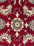 27229-Mashad Hand-Knotted/Handmade Persian Rug/Carpet Traditional Authentic/ Size: 9'6" x 2'7"/290cm x 78cm