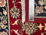 27229-Mashad Hand-Knotted/Handmade Persian Rug/Carpet Traditional Authentic/ Size: 9'6" x 2'7"/290cm x 78cm