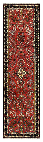 27315-Sarough Hand-Knotted/Handmade Persian Rug/Carpet Traditional Authentic/ Size: 9'8"x 2'7"/294cm x 80cm
