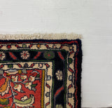 27315-Sarough Hand-Knotted/Handmade Persian Rug/Carpet Traditional Authentic/ Size: 9'8"x 2'7"/294cm x 80cm