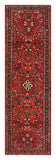 27338-Sarough Hand-Knotted/Handmade Persian Rug/Carpet Traditional Authentic/ Size: 9'2"x 2'8"/279cm x 82cm