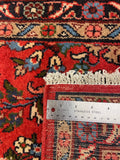 27338-Sarough Hand-Knotted/Handmade Persian Rug/Carpet Traditional Authentic/ Size: 9'2"x 2'8"/279cm x 82cm