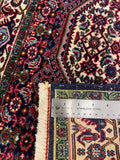 27209-Bidjar Hand-Knotted/Handmade Persian Rug/Carpet Traditional/ Authentic/ Size: 7'4"x 2'4"/224cm x 70cm