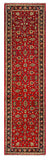 27227-Kashan Hand-Knotted/Handmade Persian Rug/Carpet Traditional/Authentic/Size: 9'10" x 2'6" /300cm x 75cm