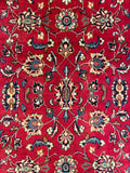27227-Kashan Hand-Knotted/Handmade Persian Rug/Carpet Traditional/Authentic/Size: 9'10" x 2'6" /300cm x 75cm