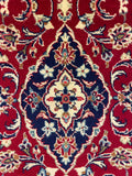 27226-Kashan Hand-Knotted/Handmade Persian Rug/Carpet Traditional/Authentic/Size: 9'8" x 2'6" /295cm x 76cm