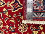 27226-Kashan Hand-Knotted/Handmade Persian Rug/Carpet Traditional/Authentic/Size: 9'8" x 2'6" /295cm x 76cm