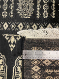 27599-Bokhara Hand-Knotted/Handmade Pakistani Rug/Carpet Tribal/Nomadic Authentic/ Size: 10'0" x 2'6"/305 cm × 76 cm