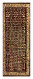 27456-Hamadan Hand-Knotted/Handmade Persian Rug/Carpet Tribal/Nomadic Authentic/ Size: 9'3" x 3'4"/282cm x 102cm