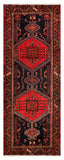 27460-Hamadan Hand-Knotted/Handmade Persian Rug/Carpet Tribal/Nomadic Authentic/ Size: 9'9" x 3'7"/297cm x 109cm