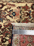 27432-Hamadan Hand-Knotted/Handmade Persian Rug/Carpet Tribal/Nomadic Authentic/ Size: 9'10" x 3'4"/300cm x 102cm