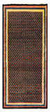27454-Sarough Hand-Knotted/Handmade Persian Rug/Carpet Traditional Authentic/ Size: 8'6"x 3'6"/259cm x 107cm
