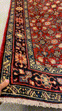 27431-Hamadan Hand-Knotted/Handmade Persian Rug/Carpet Tribal/Nomadic Authentic/ Size: 10'3" x 3'2"/312cm x 97cm