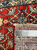 27431-Hamadan Hand-Knotted/Handmade Persian Rug/Carpet Tribal/Nomadic Authentic/ Size: 10'3" x 3'2"/312cm x 97cm