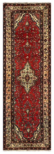 27451-Ardebil Hand-Knotted/Handmade Persian Rug/Carpet Traditional/Authentic/ Size: 10'3" x 4'4"/312cm x 132cm