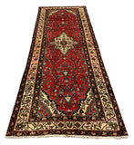 27451-Ardebil Hand-Knotted/Handmade Persian Rug/Carpet Traditional/Authentic/ Size: 10'3" x 4'4"/312cm x 132cm