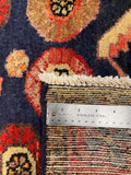 27424-Hamadan Hand-Knotted/Handmade Persian Rug/Carpet Tribal/Nomadic Authentic/ Size: 10'8" x 3'6"/325cm x 107cm
