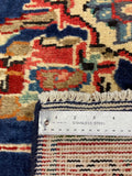 27434-Hamadan Hand-Knotted/Handmade Persian Rug/Carpet Tribal/Nomadic Authentic/ Size: 10'5" x 3'1"/318cm x 94cm