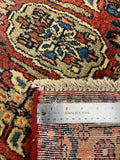 27438-Hamadan Hand-Knotted/Handmade Persian Rug/Carpet Tribal/Nomadic Authentic/ Size: 9'8" x 3'4"/295cm x 102cm