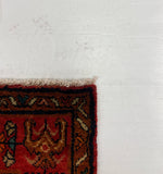 27469-Hamadan Hand-Knotted/Handmade Persian Rug/Carpet Tribal/Nomadic Authentic/ Size: 10'8" x 3'11"/325cm x 119cm