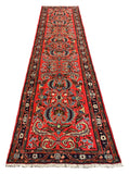 27326-Sarough Hand-Knotted/Handmade Persian Rug/Carpet Traditional Authentic/ Size: 10'6"x 2'8"/320cm x 81cm