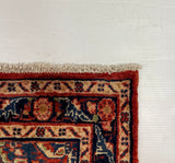 27312-Sarough Hand-Knotted/Handmade Persian Rug/Carpet Traditional Authentic/ Size:  11'3"x 2'7"/342cm x 80cm