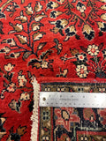 27361-Sarough Hand-Knotted/Handmade Persian Rug/Carpet Traditional Authentic/ Size: 12'3"x 2'7"/373cm x 80cm