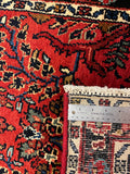 27362-Sarough Hand-Knotted/Handmade Persian Rug/Carpet Traditional Authentic/ Size: 13'11"x 2'7"/423cm x 80cm